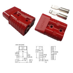 SB175 Red   175A Red Connector